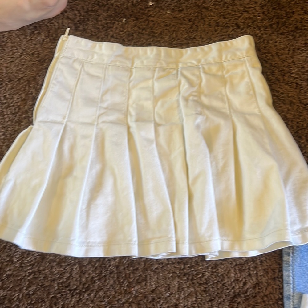 Brand new white brandy skirt